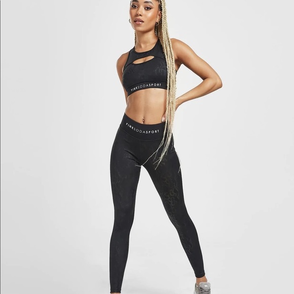 PINK SODA-UK Brand-TORY PYTHON BUM SCULPT TIGHT - Picture 4 of 4